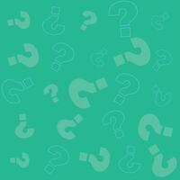 modern question mark pattern background for help and support vector