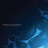 awesome technology particles background design vector