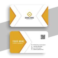 elegant and clean business visiting card template design vector