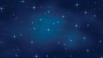 starry night sky wallpaper experience cosmic magic vector