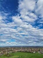 High Angle View of Residential District at Birmingham City of England United Kingdom, March 30th, 2024 photo