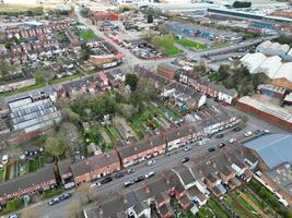 High Angle View of Residential District at Birmingham City of England United Kingdom, March 30th, 2024 photo