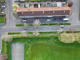 High Angle View of British Historical City of Oxford, Oxfordshire, England United Kingdom. March 23rd, 2024 photo