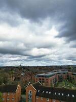 High Angle View of British Historical City of Oxford, Oxfordshire, England United Kingdom. March 23rd, 2024 photo