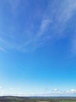 Beautiful Sky and Clouds over Oxford City of England UK photo