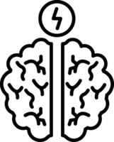 Neurosurgery Line Icon vector