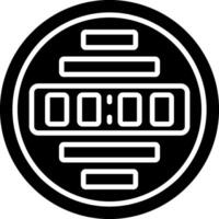 Gauge Glyph Icon vector