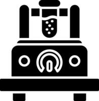 Measuring Device Glyph Icon vector