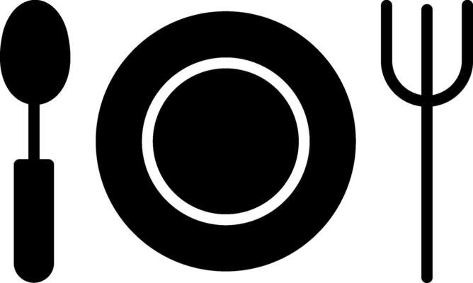 Plates Glyph Icon