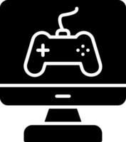 Game Glyph Icon vector