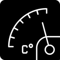 Gauge Glyph Icon vector