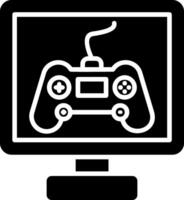 Gaming Glyph Icon vector