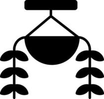 Burros Tail Glyph Icon vector