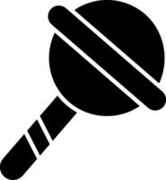 Lollipop Glyph Icon vector