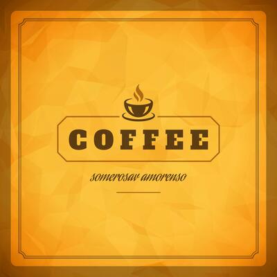 Coffee Shop Logo Design Element