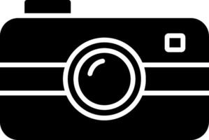 Camera Glyph Icon vector