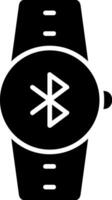 Bluetooth Glyph Icon vector