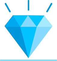 Diamond Flat Icon vector