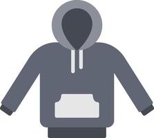 Hoodie Flat Icon vector