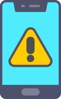 Mobile Flat Icon vector