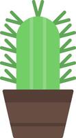 Succulent Flat Icon vector