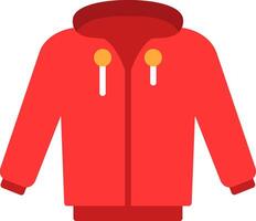 Hoodie Flat Icon vector