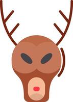 Stag Flat Icon vector