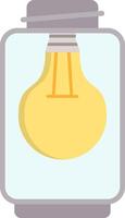 Lamp Flat Icon vector