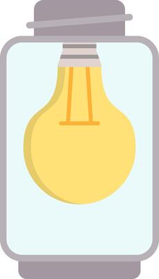 Lamp Flat Icon