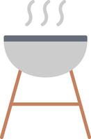 Grill Flat Icon vector