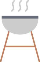 Grill Flat Icon vector