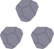 Boulder Flat Icon vector