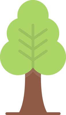 Tree Flat Icon