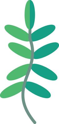 Fern Flat Icon