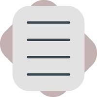 Notepad Flat Icon vector