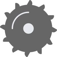 Saw Blade Flat Icon vector