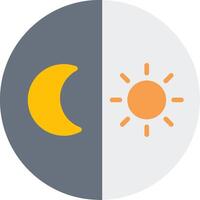 Day And Night free Flat Icon vector