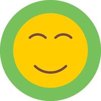 Smile Flat Icon vector