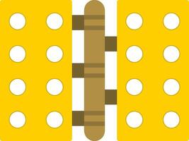 Hinge Flat Icon vector