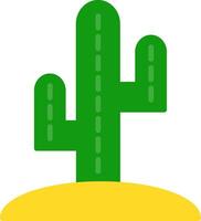 Cactus Flat Icon vector