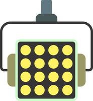 Spotlight Flat Icon vector