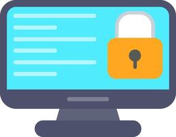 Computer Flat Icon vector