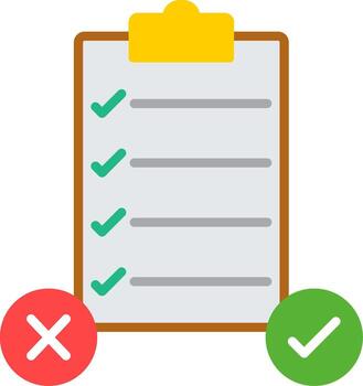 Testing Flat Icon vector