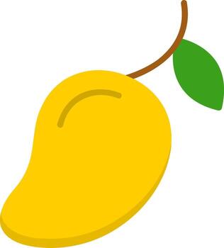 Mango Flat Icon vector