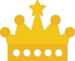 Crown Flat Icon vector
