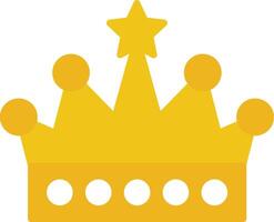 Crown Flat Icon vector