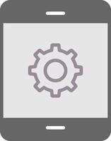 Mobile Phone Flat Icon vector