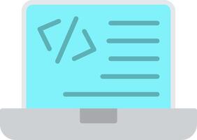 Programming Flat Icon vector