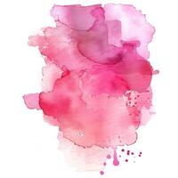Pink Colorful Abstract Watercolor Background photo