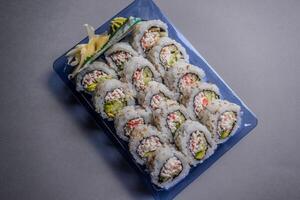 Sushi in a package photo